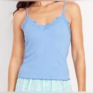 NWT Old Navy Lace Trim Cami Tank Top XL